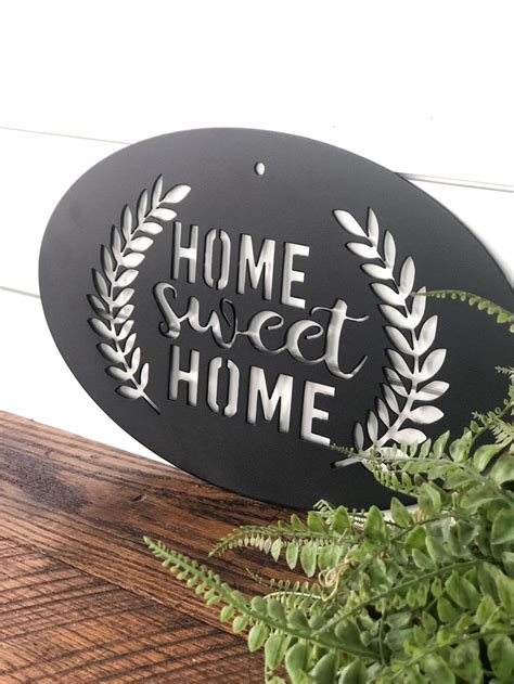 Home Sweet Home Metal Sign for sale 